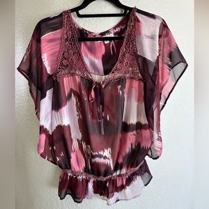Blue Velvet Blouse